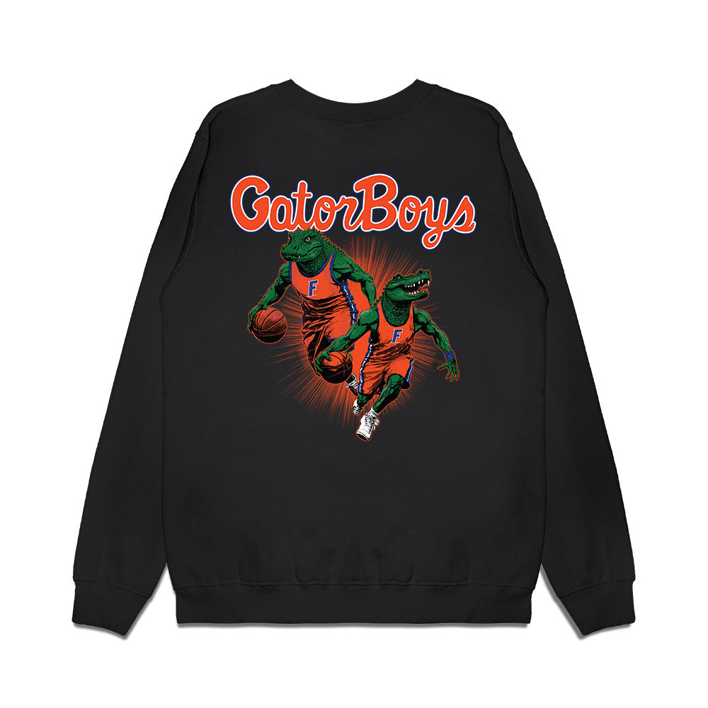 Florida - NCAA Men's Basketball : GatorBoys Premium Crewneck Sweatshirt-1