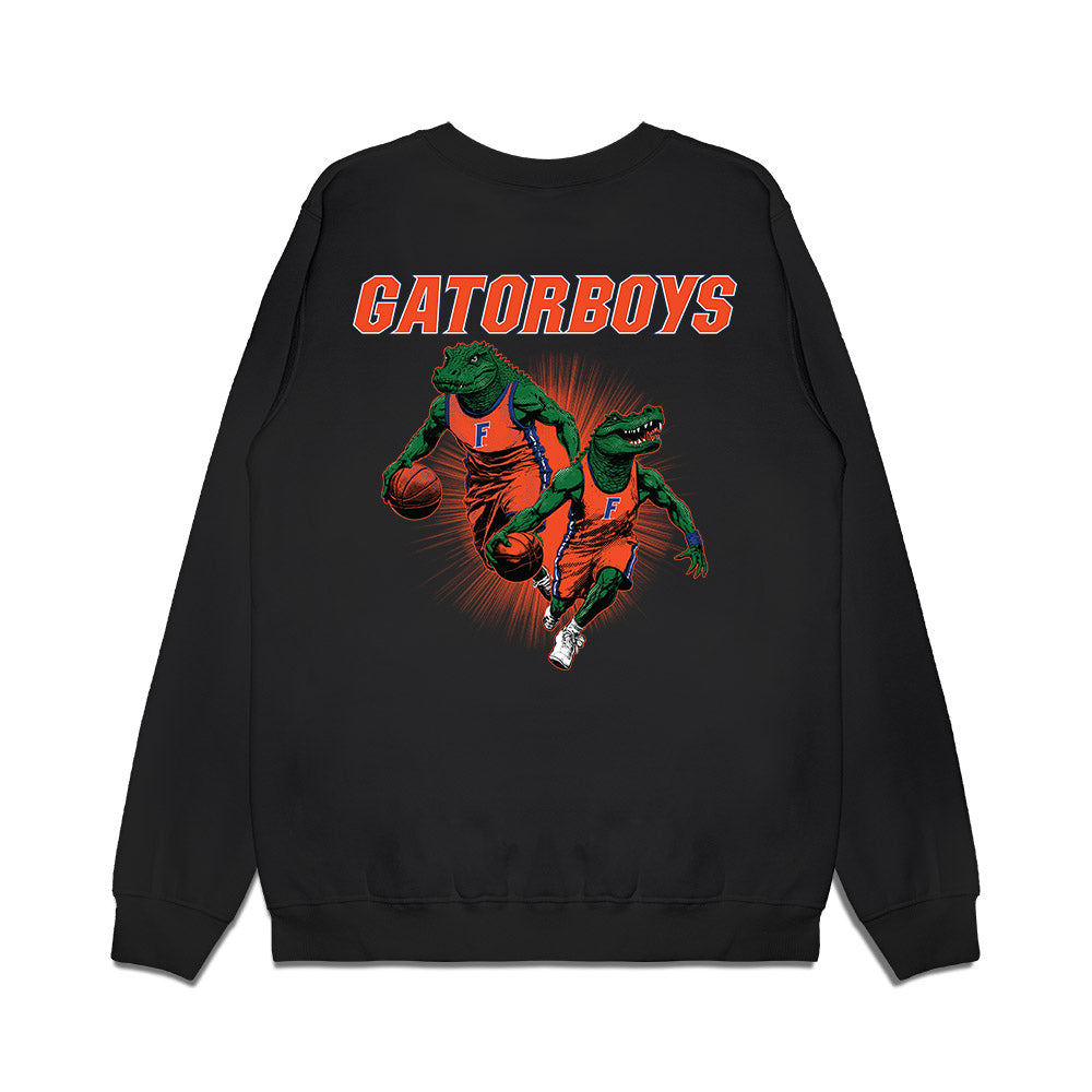 Florida - NCAA Men's Basketball : GatorBoys Premium Crewneck Sweatshirt-1