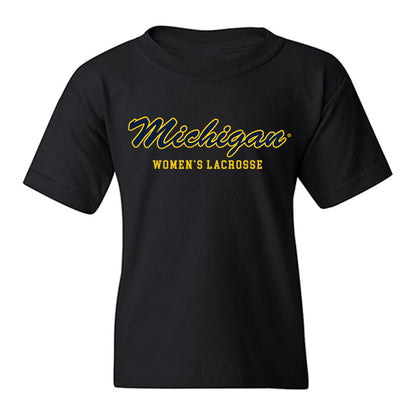 Michigan - NCAA Women's Lacrosse : Kassidy Isaacson - Sports Shersey Youth T-Shirt-0
