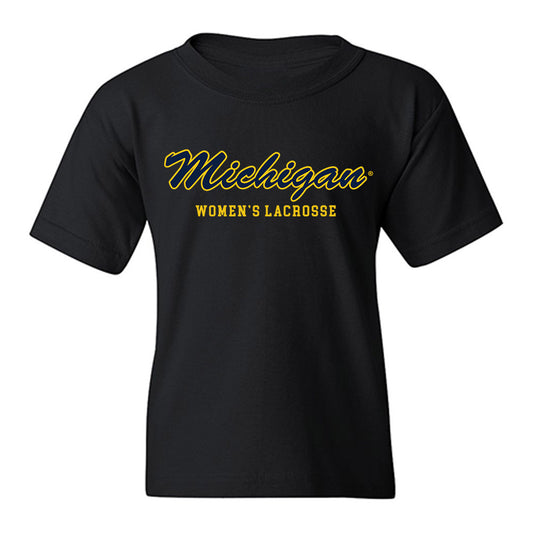 Michigan - NCAA Women's Lacrosse : Stella Nolan - Sports Shersey Youth T-Shirt-0