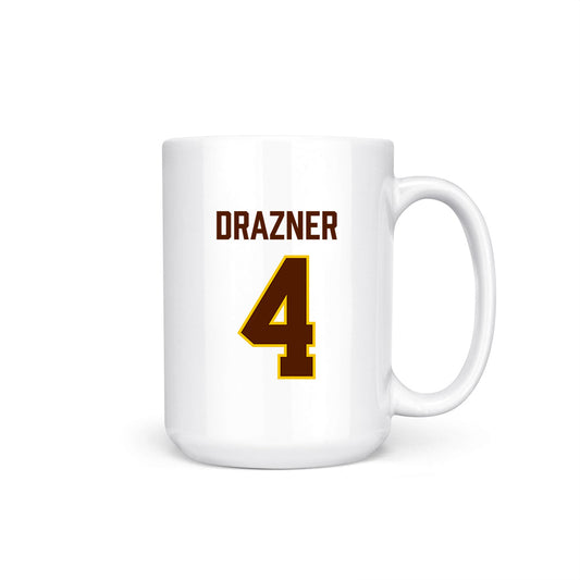 Western Michigan - NCAA Men's Ice Hockey : Robby Drazner - National Champions Coffee Mug-0