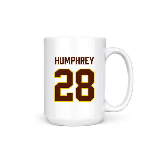 Western Michigan - NCAA Men's Ice Hockey : Ryan Humphrey - National Champions Coffee Mug-0