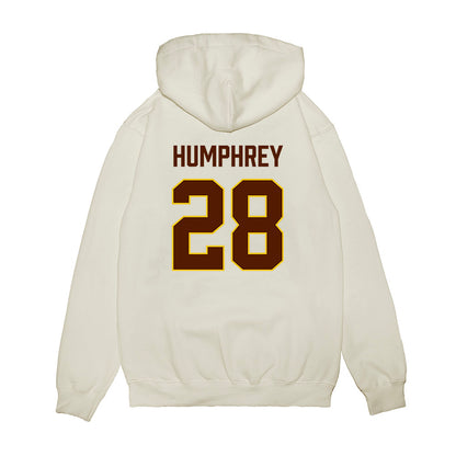 Western Michigan - NCAA Men's Ice Hockey : Ryan Humphrey - Replica Shersey Premium Hooded Sweatshirt-1