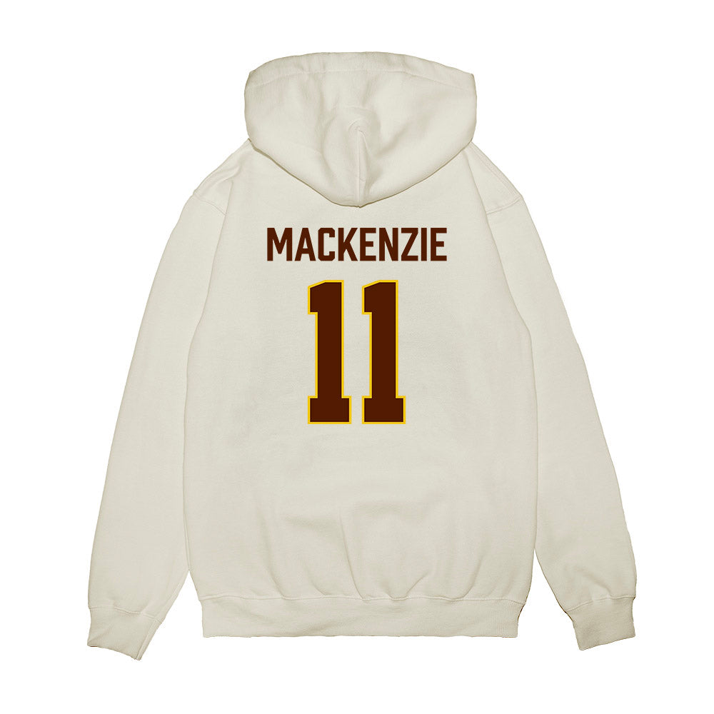 Western Michigan - NCAA Men's Ice Hockey : Tyler MacKenzie - Replica Shersey Premium Hooded Sweatshirt-1