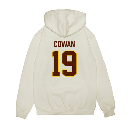 Western Michigan - NCAA Men's Ice Hockey : Bobby Cowan - Replica Shersey Premium Hooded Sweatshirt-1