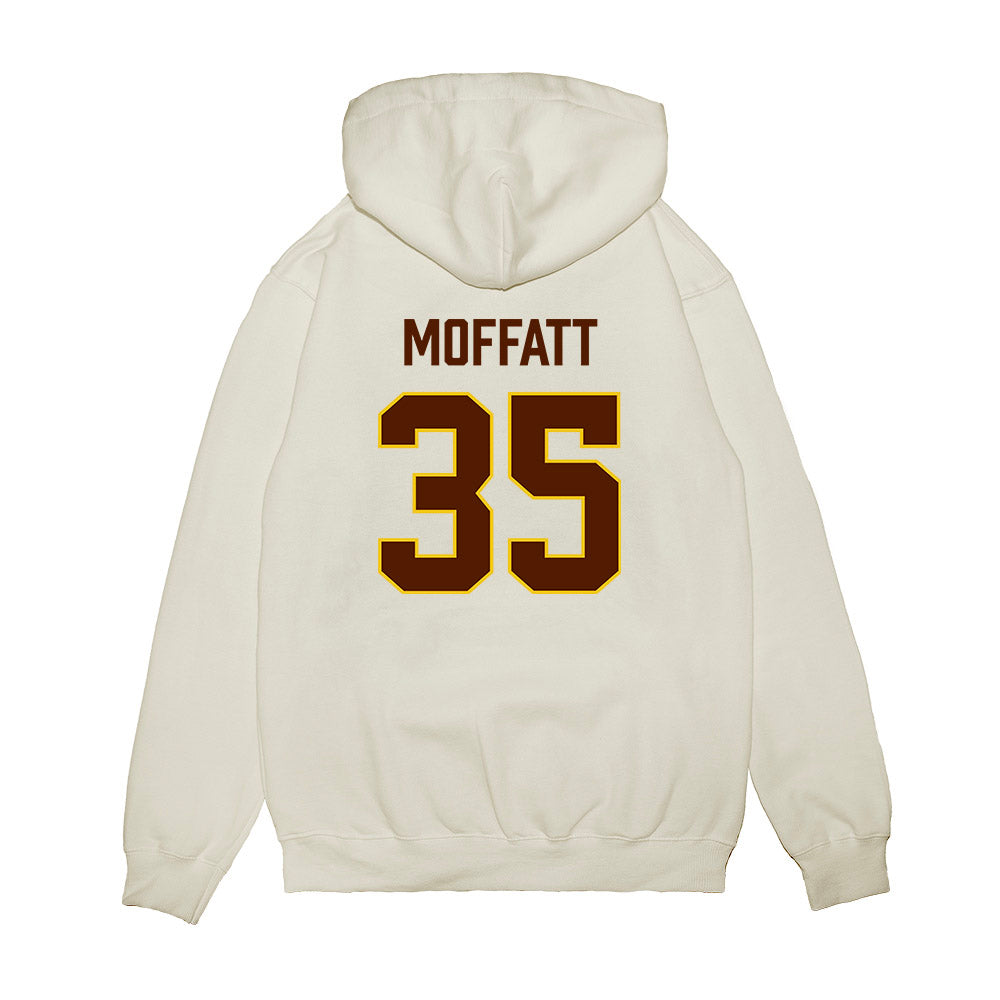 Western Michigan - NCAA Men's Ice Hockey : Gavin Moffatt - Replica Shersey Premium Hooded Sweatshirt-1
