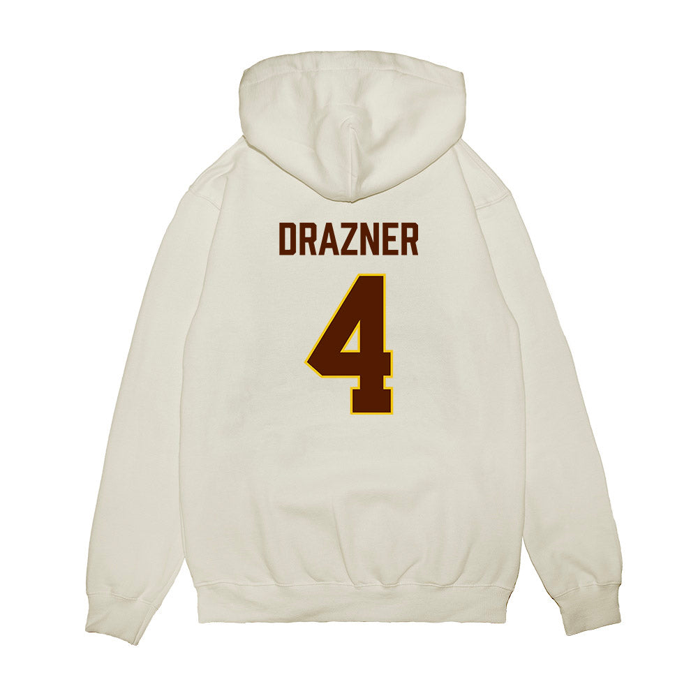 Western Michigan - NCAA Men's Ice Hockey : Robby Drazner - Replica Shersey Premium Hooded Sweatshirt-1