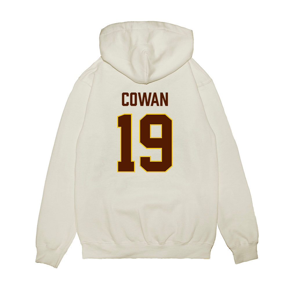 Western Michigan - NCAA Men's Ice Hockey : Bobby Cowan - Replica Shersey Premium Hooded Sweatshirt-1