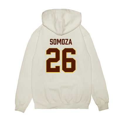 Western Michigan - NCAA Men's Ice Hockey : Ean Somoza - Replica Shersey Premium Hooded Sweatshirt-1