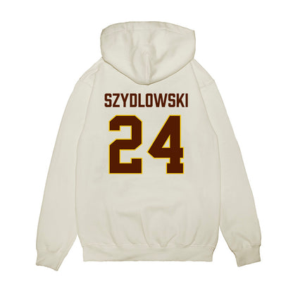 Western Michigan - NCAA Men's Ice Hockey : Garrett Szydlowski - Replica Shersey Premium Hooded Sweatshirt-1
