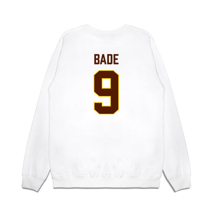 Western Michigan - NCAA Men's Ice Hockey : Zach Bade - Replica Shersey Premium Crewneck Sweatshirt-1