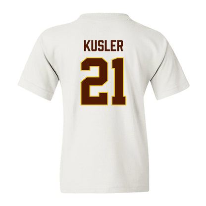 Western Michigan - NCAA Men's Ice Hockey : Ryan Kusler - Replica Shersey Youth T-Shirt-1