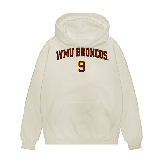 Western Michigan - NCAA Men's Ice Hockey : Zach Bade - Replica Shersey Premium Hooded Sweatshirt-0