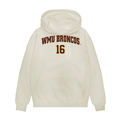 Western Michigan - NCAA Men's Ice Hockey : Tim Washe - Replica Shersey Premium Hooded Sweatshirt-0
