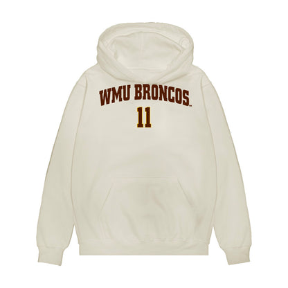 Western Michigan - NCAA Men's Ice Hockey : Tyler MacKenzie - Replica Shersey Premium Hooded Sweatshirt-0