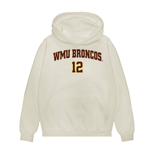 Western Michigan - NCAA Men's Ice Hockey : Samuel Huck - Replica Shersey Premium Hooded Sweatshirt-0