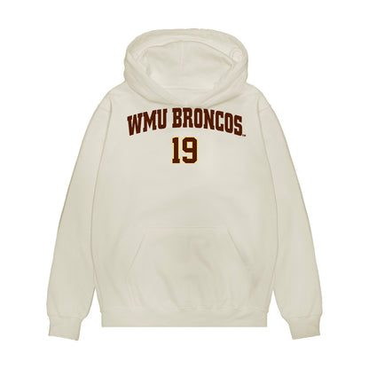 Western Michigan - NCAA Men's Ice Hockey : Bobby Cowan - Replica Shersey Premium Hooded Sweatshirt-0