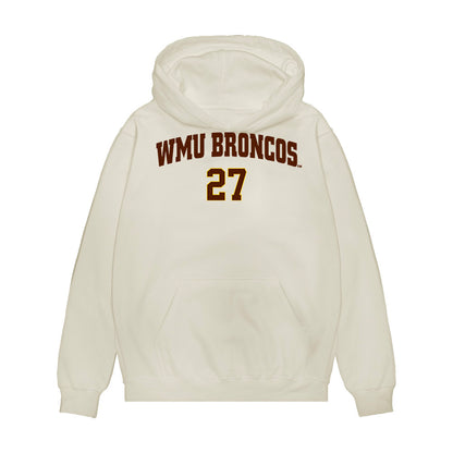 Western Michigan - NCAA Men's Ice Hockey : Joona Vaisanen - Replica Shersey Premium Hooded Sweatshirt-0