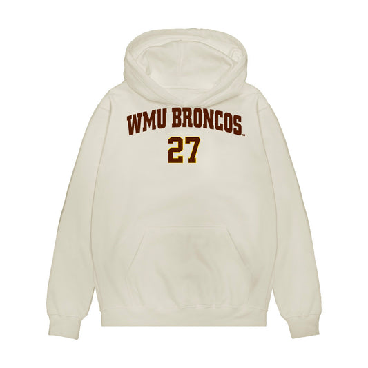 Western Michigan - NCAA Men's Ice Hockey : Joona Vaisanen - Replica Shersey Premium Hooded Sweatshirt-0