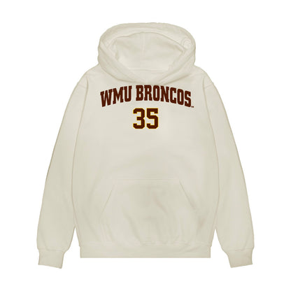 Western Michigan - NCAA Men's Ice Hockey : Gavin Moffatt - Replica Shersey Premium Hooded Sweatshirt-0