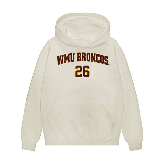 Western Michigan - NCAA Men's Ice Hockey : Ean Somoza - Replica Shersey Premium Hooded Sweatshirt-0