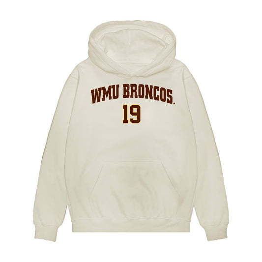 Western Michigan - NCAA Men's Ice Hockey : Bobby Cowan - Replica Shersey Premium Hooded Sweatshirt-0