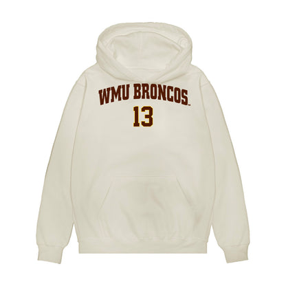 Western Michigan - NCAA Men's Ice Hockey : Grant Slukynsky - Replica Shersey Premium Hooded Sweatshirt-0