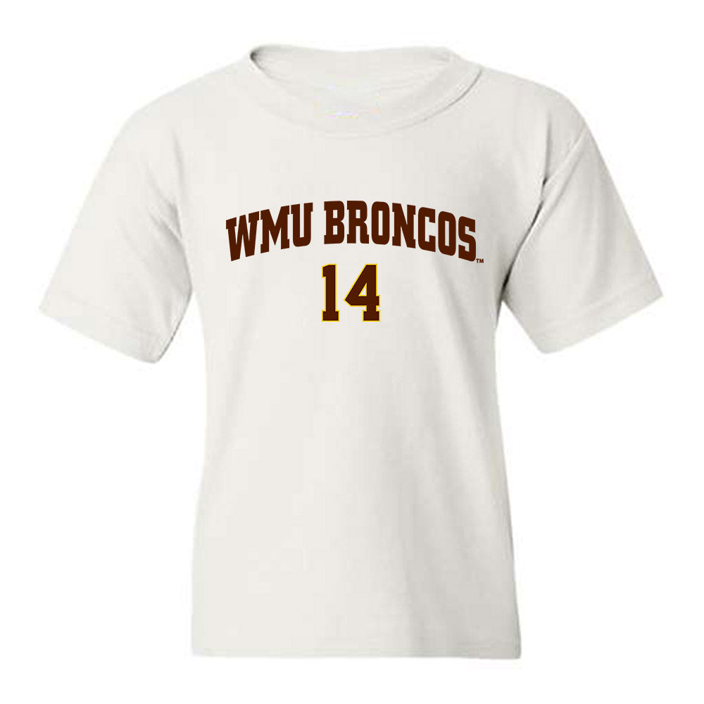 Western Michigan - NCAA Men's Ice Hockey : Brian Kramer - Replica Shersey Youth T-Shirt-0
