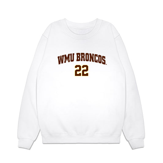 Western Michigan - NCAA Men's Ice Hockey : Iiro Hakkarainen - Replica Shersey Premium Crewneck Sweatshirt-0