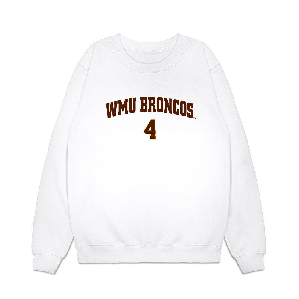 Western Michigan - NCAA Men's Ice Hockey : Robby Drazner - Replica Shersey Premium Crewneck Sweatshirt-0