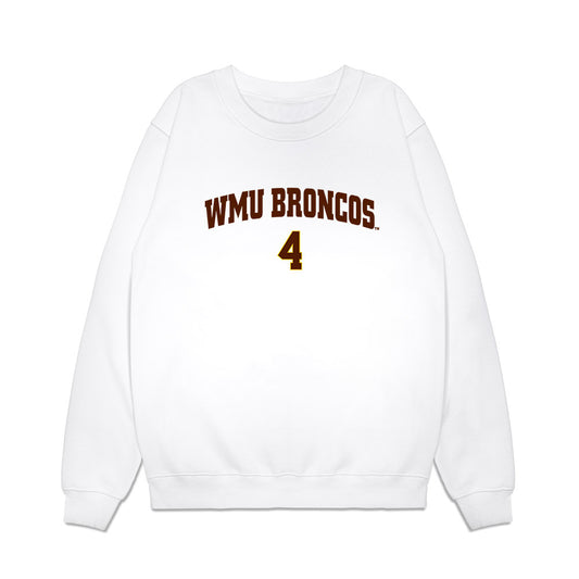 Western Michigan - NCAA Men's Ice Hockey : Robby Drazner - Replica Shersey Premium Crewneck Sweatshirt-0