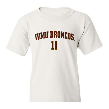 Western Michigan - NCAA Men's Ice Hockey : Tyler MacKenzie - Replica Shersey Youth T-Shirt-0
