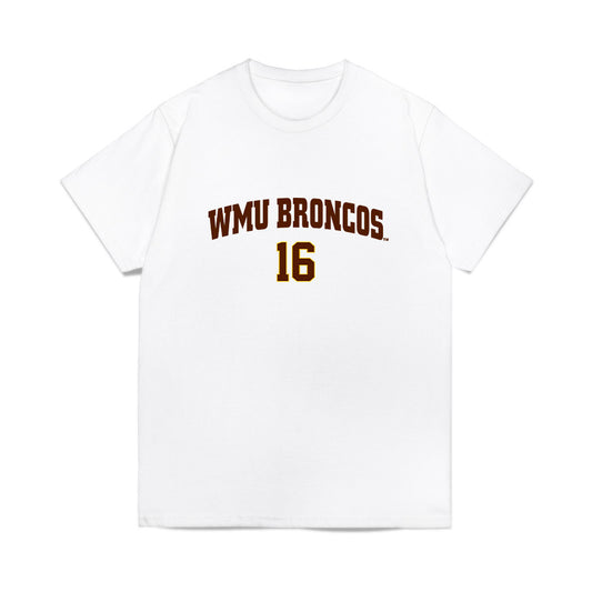 Western Michigan - NCAA Men's Ice Hockey : Tim Washe - Replica Shersey Comfort Colors T-Shirt-0