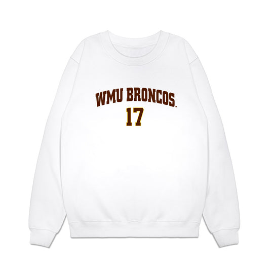 Western Michigan - NCAA Men's Ice Hockey : Ty Henricks - Replica Shersey Premium Crewneck Sweatshirt-0