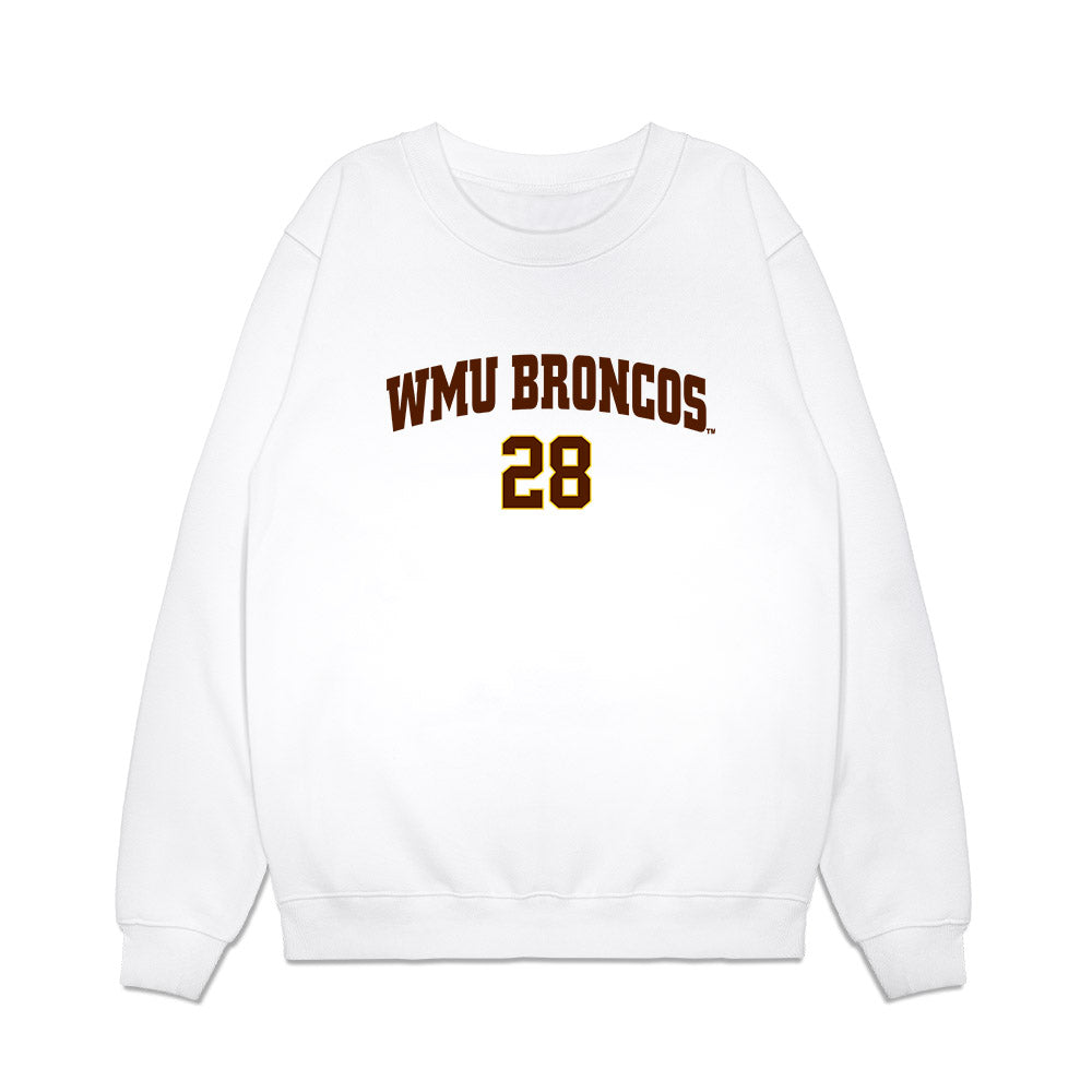 Western Michigan - NCAA Men's Ice Hockey : Ryan Humphrey - Replica Shersey Premium Crewneck Sweatshirt-0