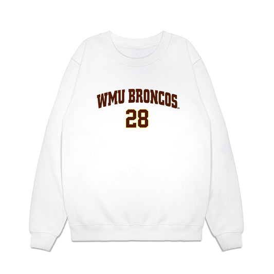 Western Michigan - NCAA Men's Ice Hockey : Ryan Humphrey - Replica Shersey Premium Crewneck Sweatshirt-0