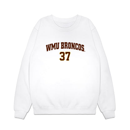 Western Michigan - NCAA Men's Ice Hockey : Zach Bookman - Replica Shersey Premium Crewneck Sweatshirt-0