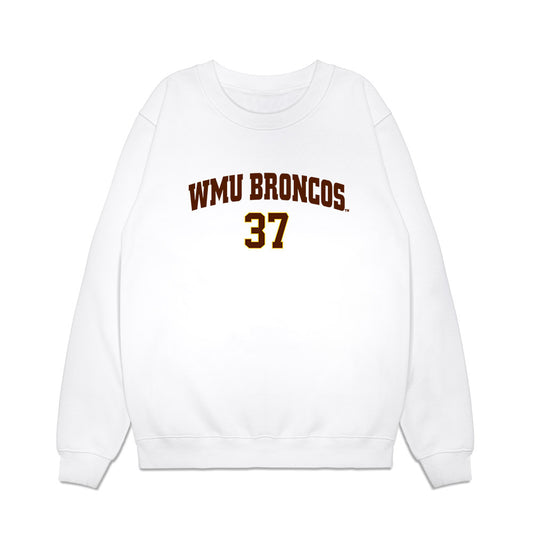 Western Michigan - NCAA Men's Ice Hockey : Zach Bookman - Replica Shersey Premium Crewneck Sweatshirt-0