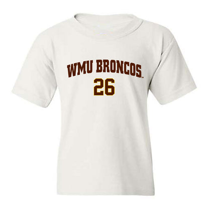 Western Michigan - NCAA Men's Ice Hockey : Ean Somoza - Replica Shersey Youth T-Shirt-0