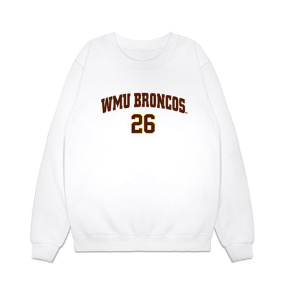 Western Michigan - NCAA Men's Ice Hockey : Ean Somoza - Replica Shersey Premium Crewneck Sweatshirt-0