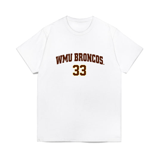 Western Michigan - NCAA Men's Ice Hockey : Samuel Sjolund - Replica Shersey Comfort Colors T-Shirt-0
