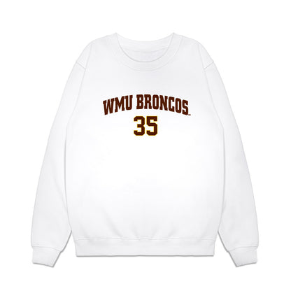 Western Michigan - NCAA Men's Ice Hockey : Gavin Moffatt - Replica Shersey Premium Crewneck Sweatshirt-0