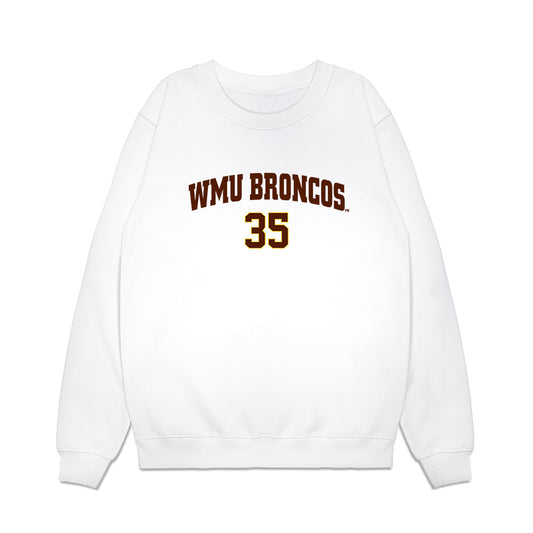 Western Michigan - NCAA Men's Ice Hockey : Gavin Moffatt - Replica Shersey Premium Crewneck Sweatshirt-0