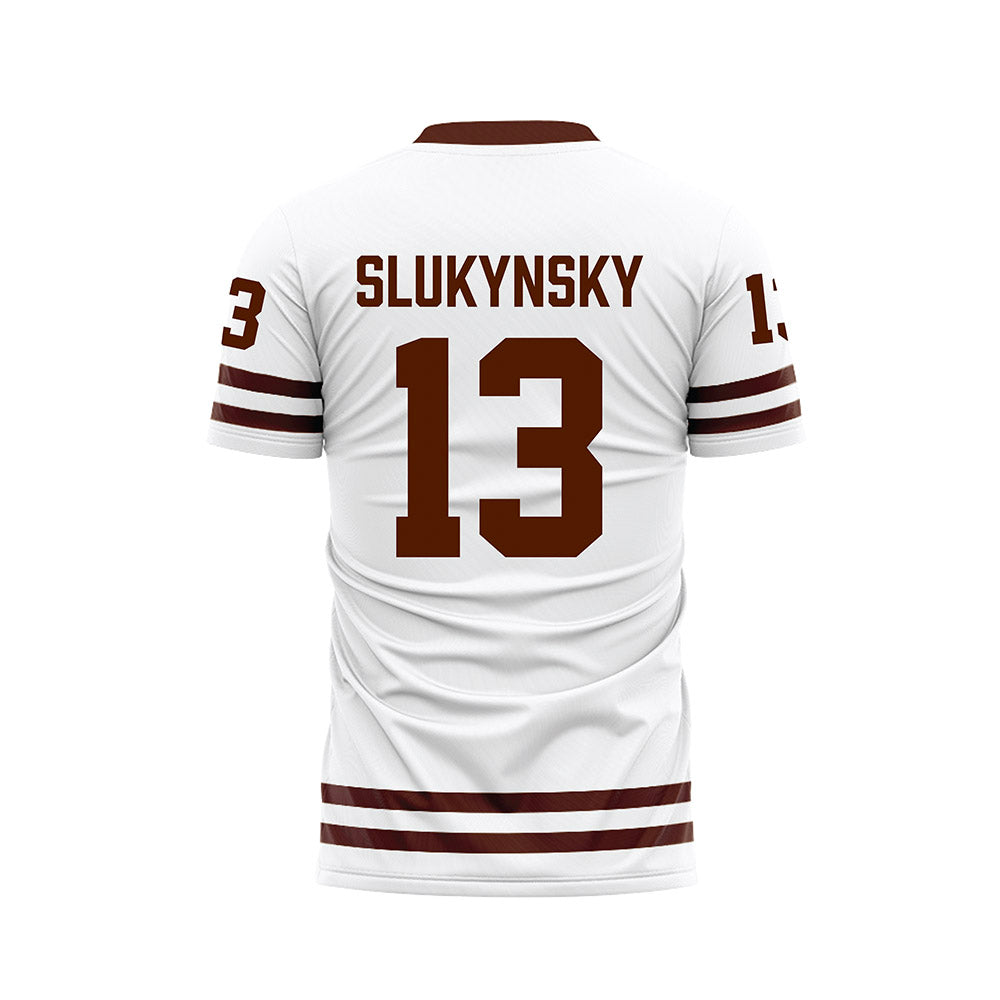 Western Michigan - NCAA Men's Ice Hockey : Grant Slukynsky - Soccer Jersey-1