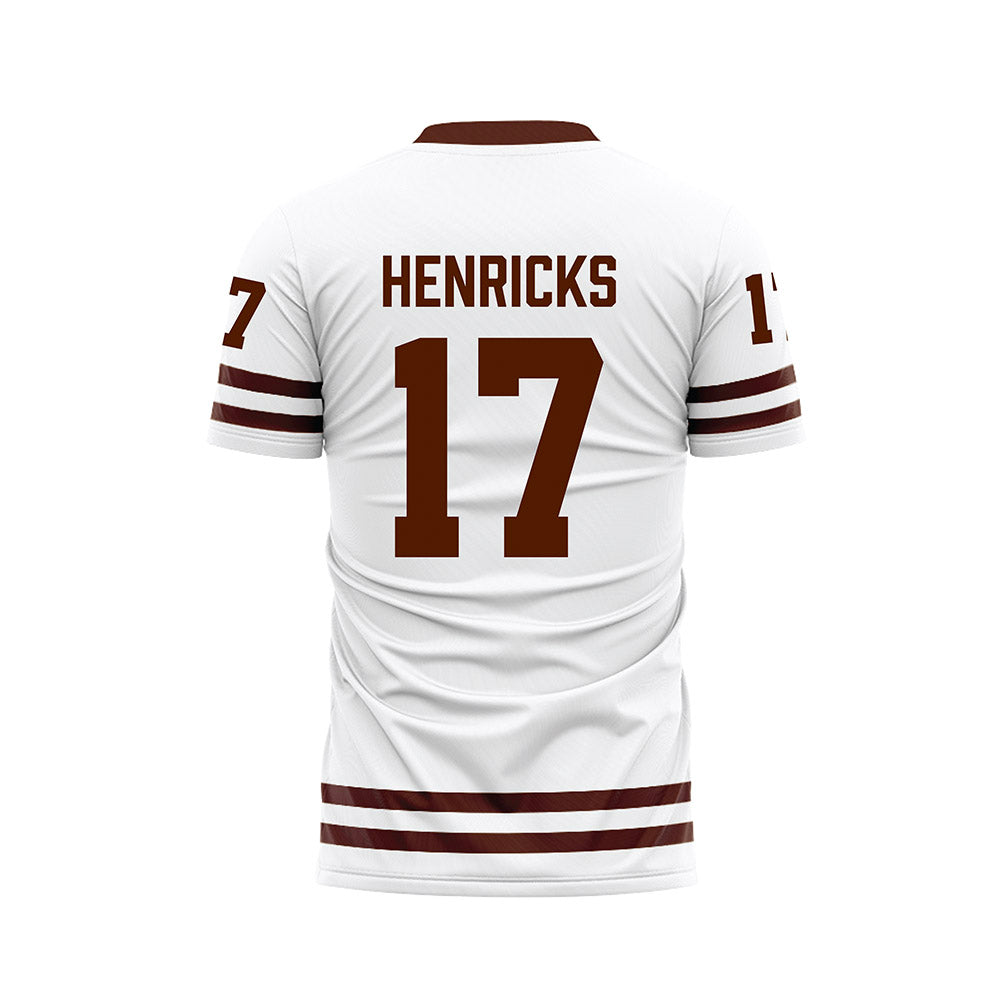 Western Michigan - NCAA Men's Ice Hockey : Ty Henricks - Soccer Jersey-1