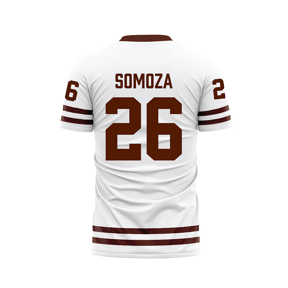 Western Michigan - NCAA Men's Ice Hockey : Ean Somoza - Soccer Jersey-1