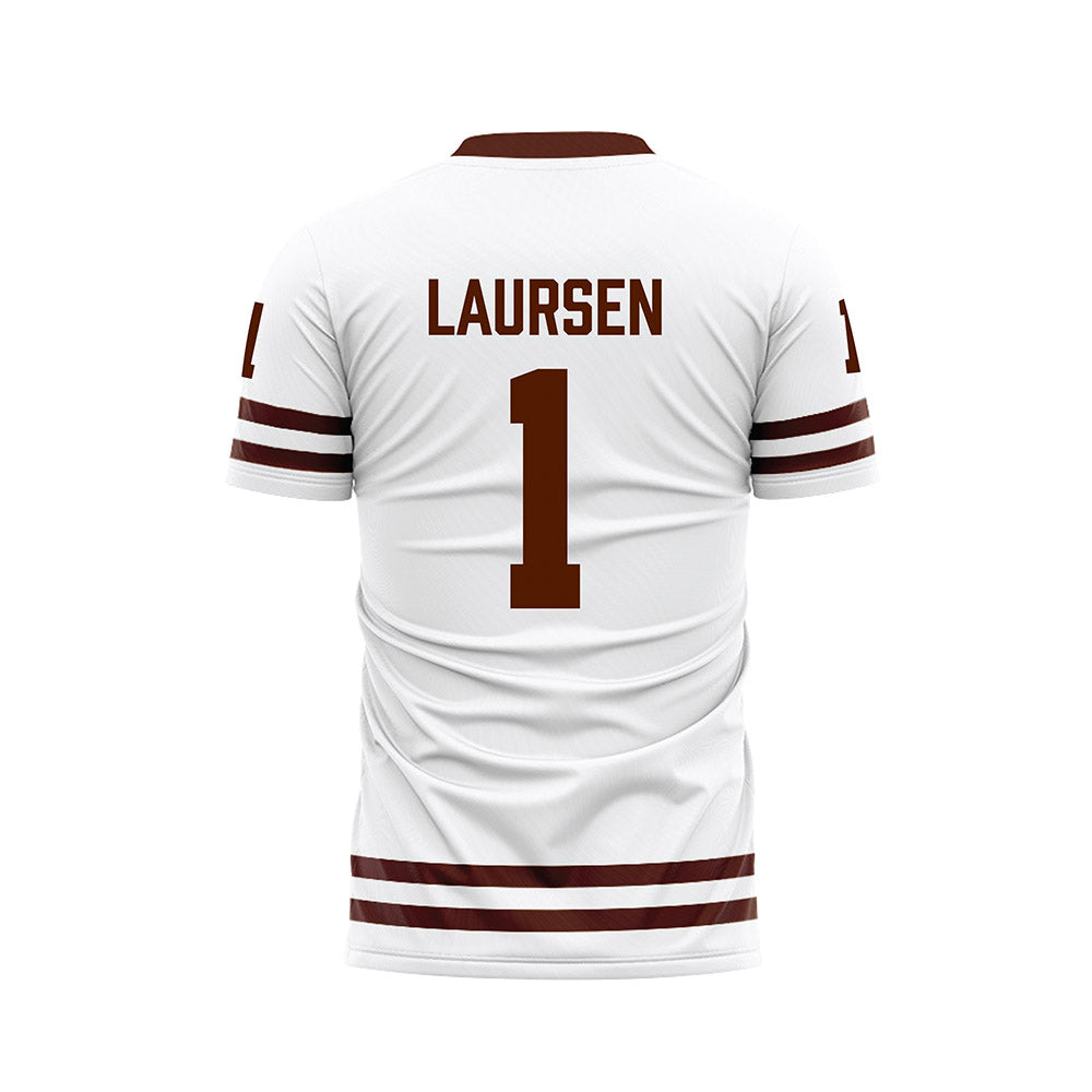 Western Michigan - NCAA Men's Ice Hockey : Kirk Laursen - Soccer Jersey-1