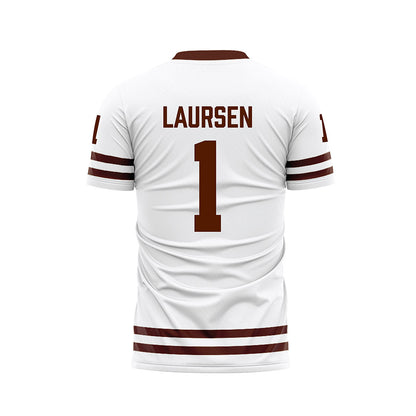 Western Michigan - NCAA Men's Ice Hockey : Kirk Laursen - Soccer Jersey-1