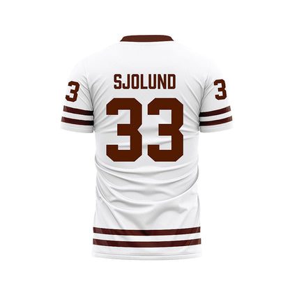 Western Michigan - NCAA Men's Ice Hockey : Samuel Sjolund - Soccer Jersey-1