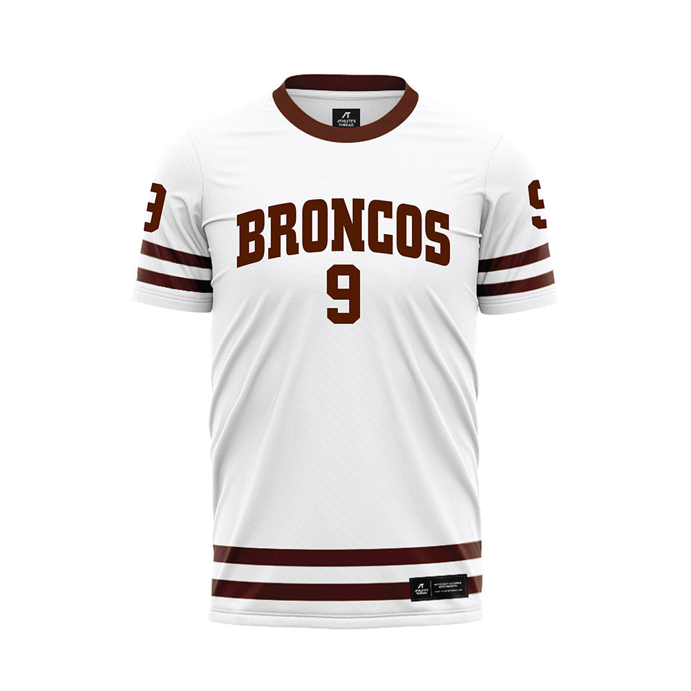 Western Michigan - NCAA Men's Ice Hockey : Zach Bade - Soccer Jersey-0